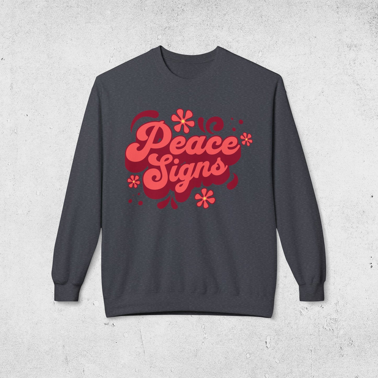 Peace Signs - Relaxed Sweatshirt